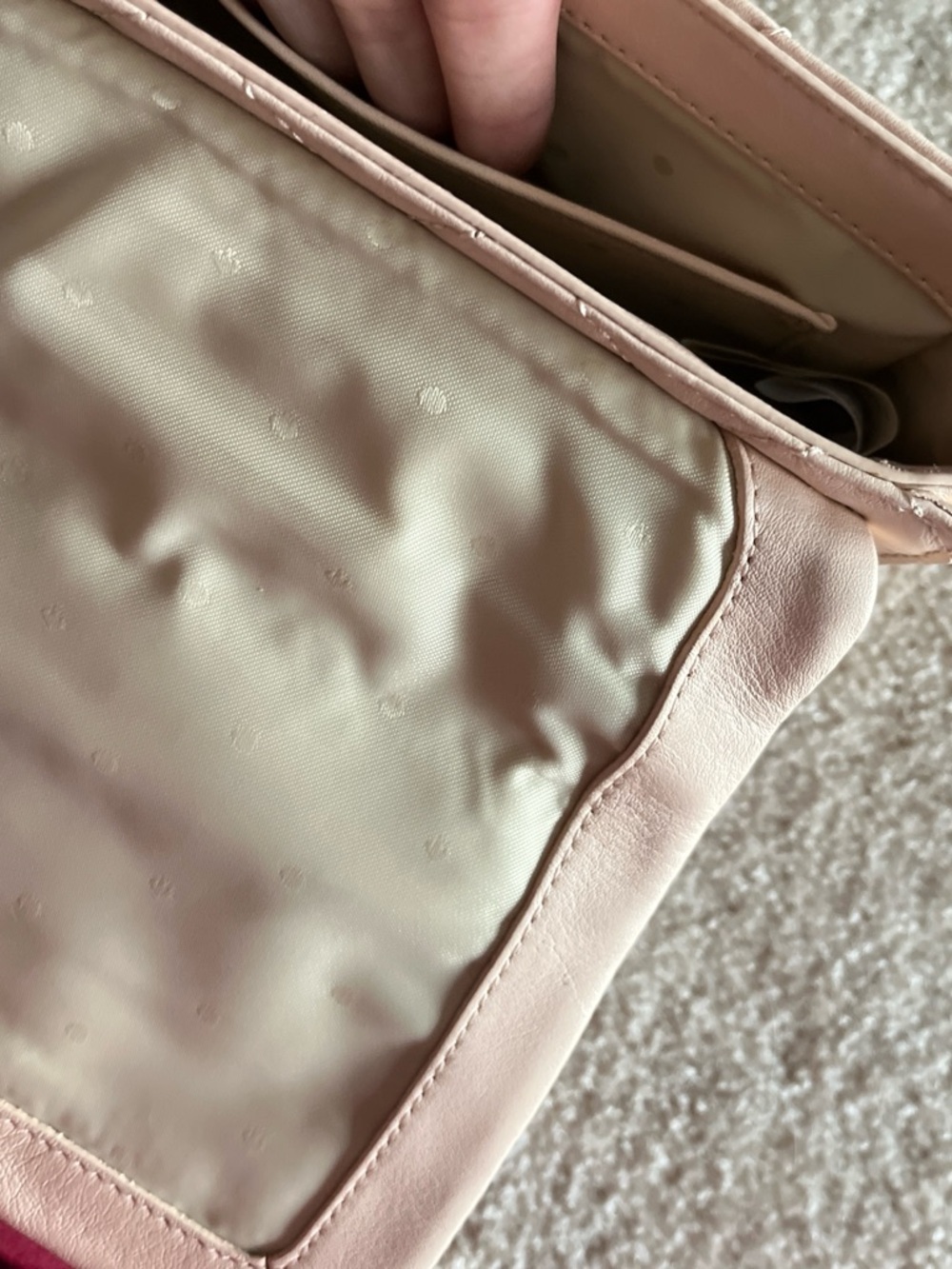 Kate Spade Emerson Place Mini Vivenna Quilted Leather Bag in Mousse Frosting - Picture 8 of 10